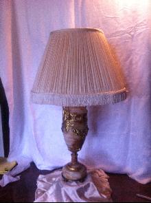 Marble and Gilt Bronze Lamps