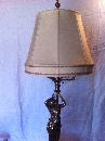 French Bronze Greek Figurals Candelabra Lamps