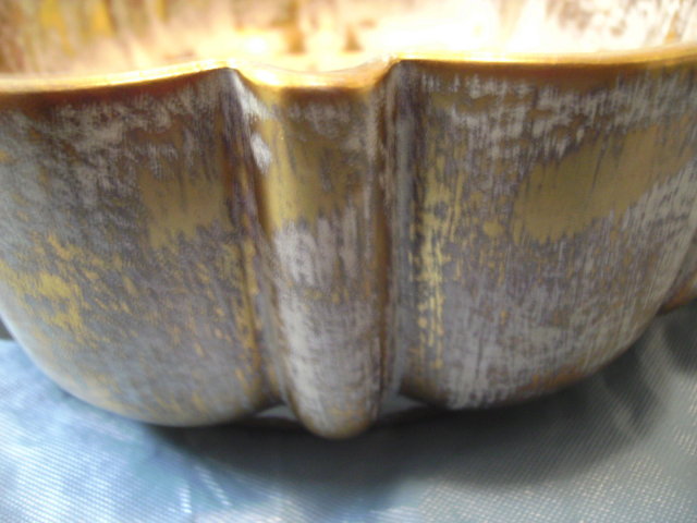 Stangl Bowl Antique Gold