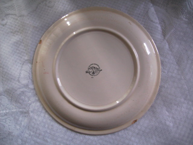 Blue Ridge Handpainted Dinner Plate