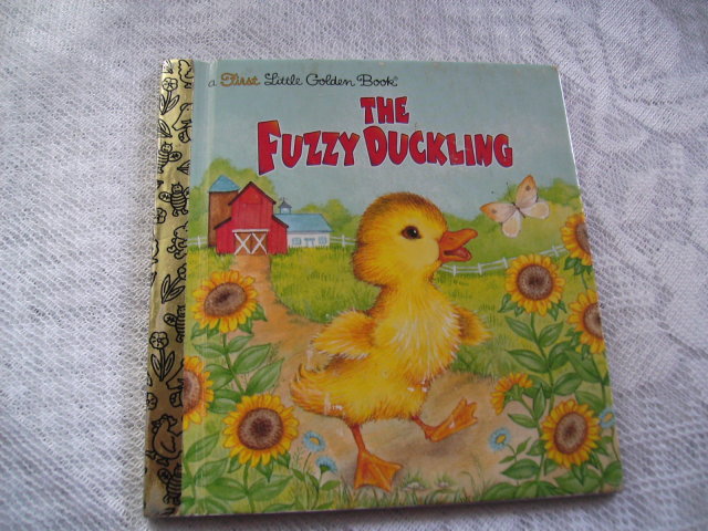 a First Little Golden Book The Fuzzy Duckling
