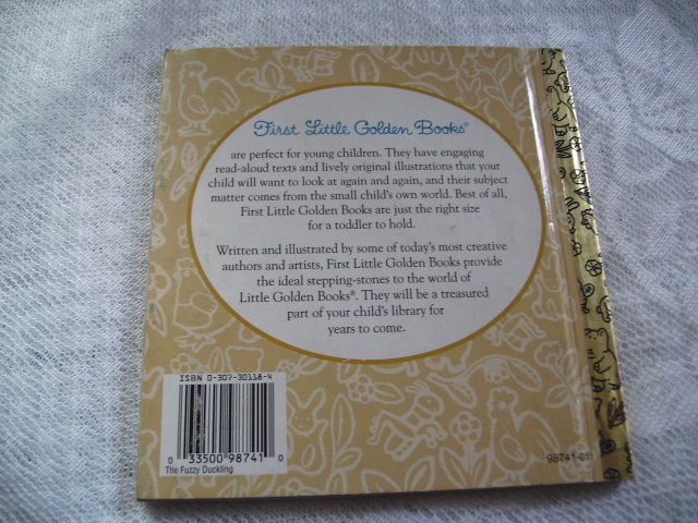 a First Little Golden Book The Fuzzy Duckling
