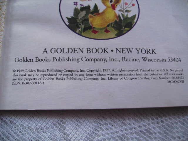 a First Little Golden Book The Fuzzy Duckling