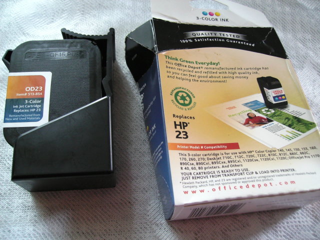 Hewlett Packard 3-color Inkjet Cartridge