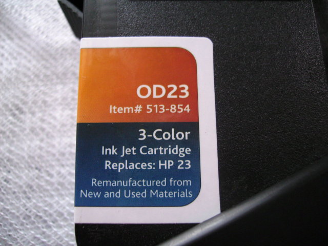 Hewlett Packard 3-color Inkjet Cartridge