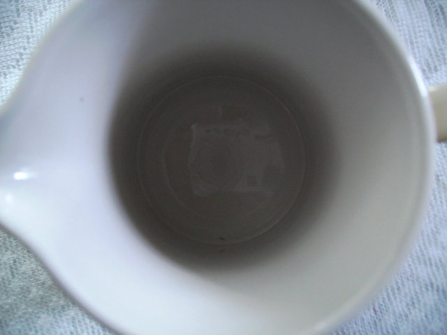 Vintage Mikasa Duplex Yellow Creamer by Ben Siebel