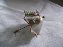 Signed Capodimonte Porcelain Umbrella