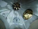 Signed Capodimonte Porcelain Umbrella