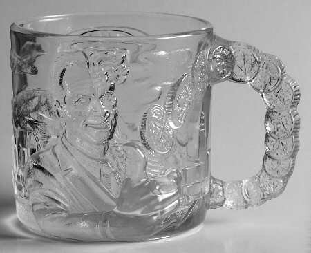 McDonalds Two Face Mug From The Batman Forever Movie