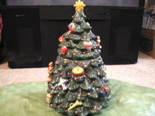 Christopher Radko Traditions Holiday Celebrations Christmas Tree Cookie Jar