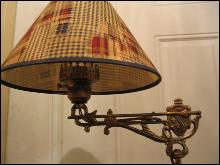 1920's Bridge Arm Floor Lamp