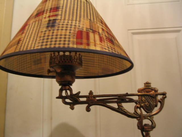 1920's Bridge Arm Floor Lamp