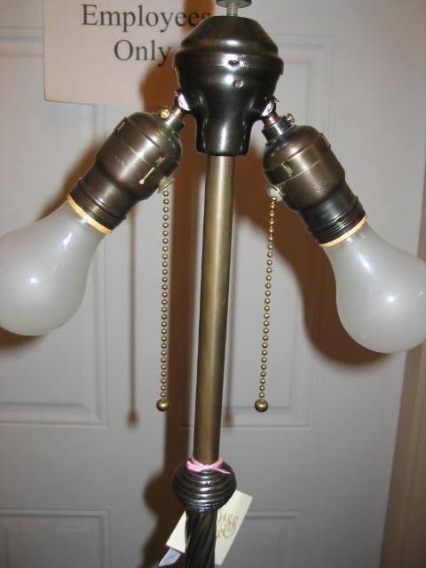 Vintage 2-Light Floor Lamp
