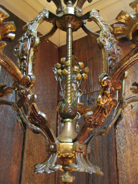 Vintage 1920's 5-lite Classic Revival Style Fixture