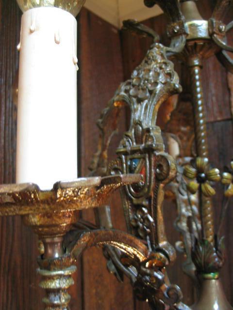 Vintage 1920's 5-lite Classic Revival Style Fixture