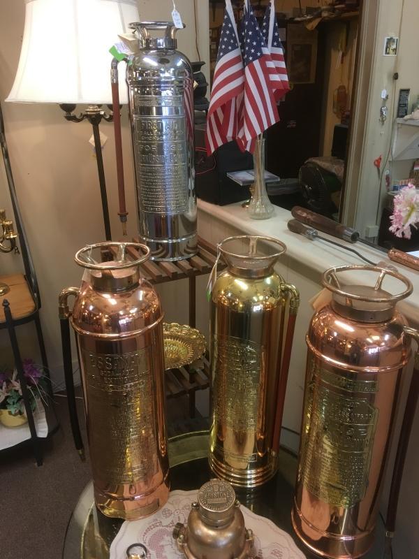 Restored Vintage Fire Extinguishers