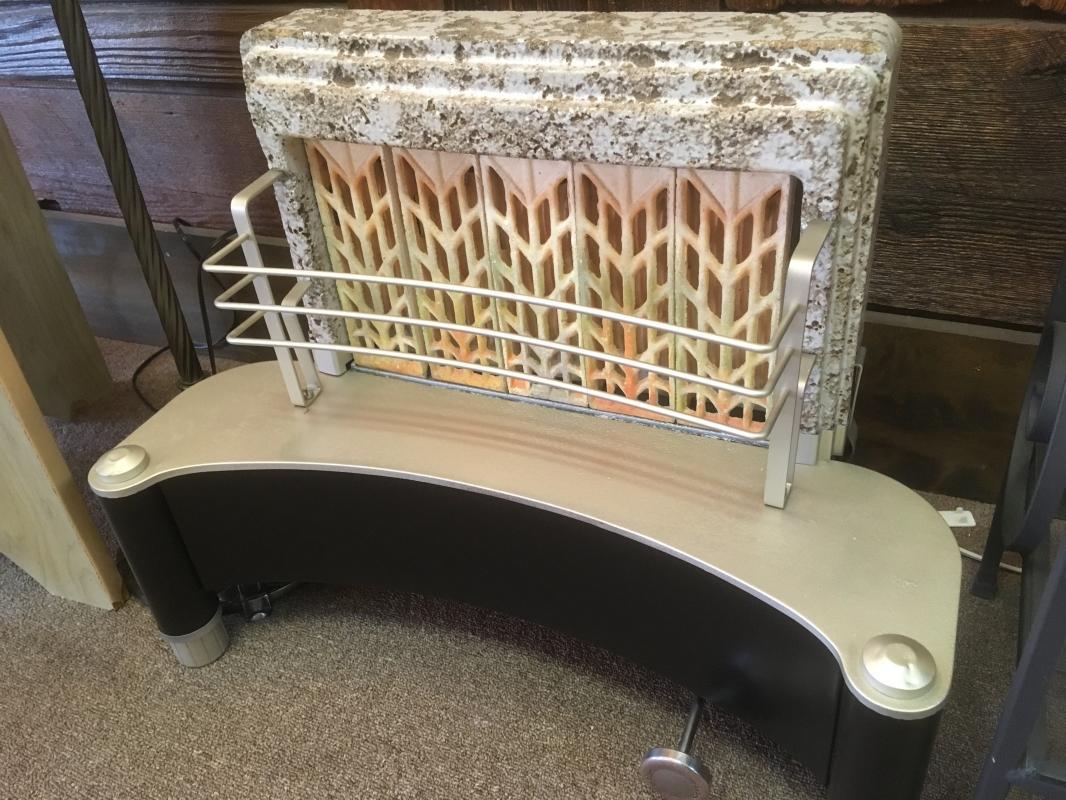 Restored Vintage Deco Style Radiant Gas Heater