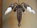 Antique 6 arm Chandelier