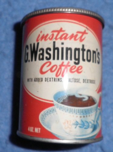 Tin Instant Coffee G.Washington's