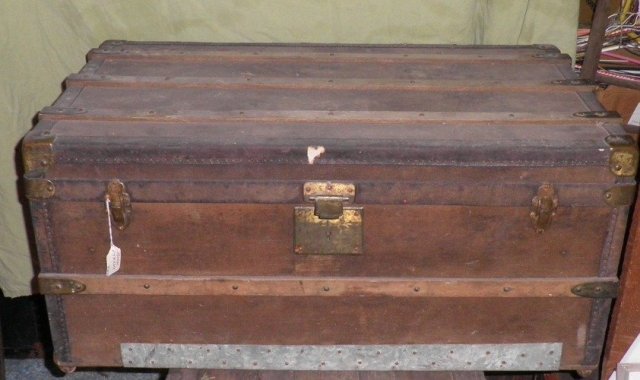 Vintage/Antique Square Trunk