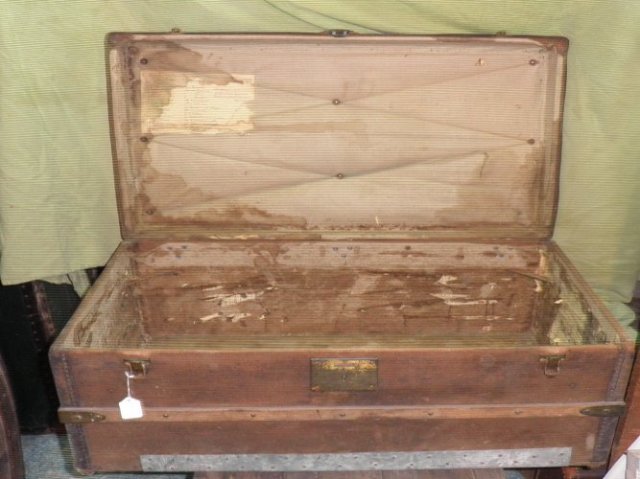 Vintage/Antique Square Trunk