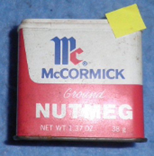 McCormick Nutmeg Spice Tin B3886