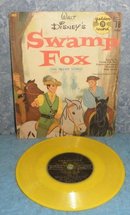 Record 78 rpm Walt Disney's Swamp Fox B4969