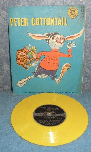 Record 78 rpm Peter Cottontail B4970