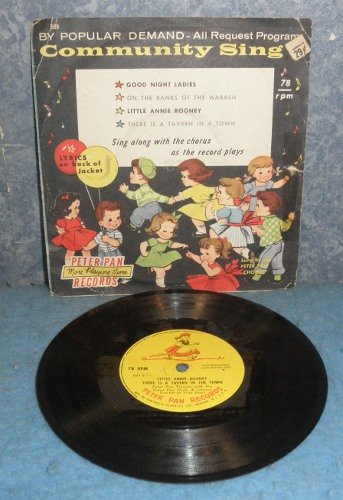 Record 78rpm Community Sing B4973