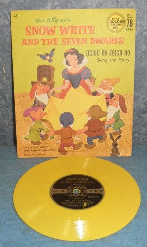 Record 78rpm Snow White