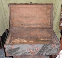 Vintage/Antique Square Trunk