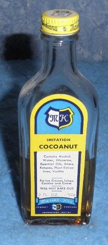 Bottle Vintage Marion Kay Cocoanut Extract.