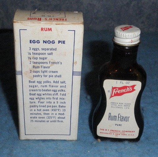 Bottle French's Pure Rum Flavor