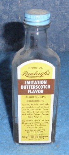 Bottle Rawleigh's Butterscotch Extract
