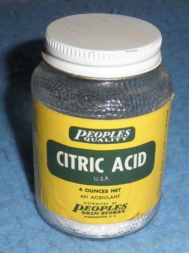Cutric Acid Bottle