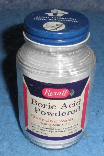 Boric Acid Bottle