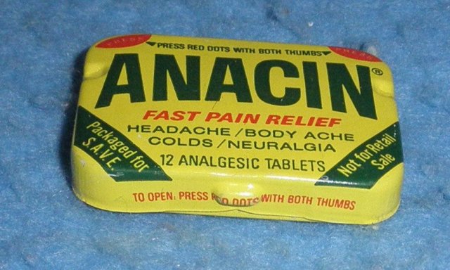 Anacin Tin