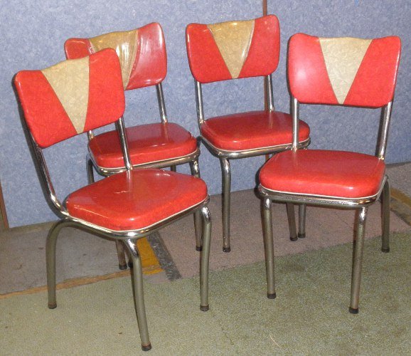 Chairs - Chrome & Upholstery