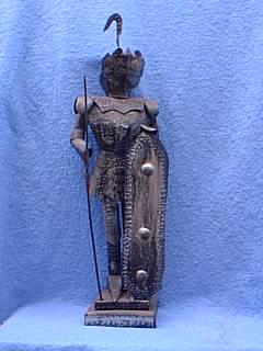 Knight In Armor w/Shield B1239
