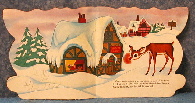 Rudolph The Red Nosed Reindeer-Child's Book