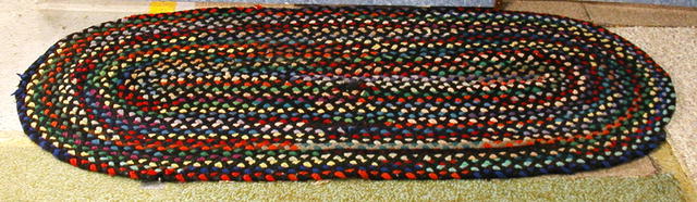 Braided Rug Oblong