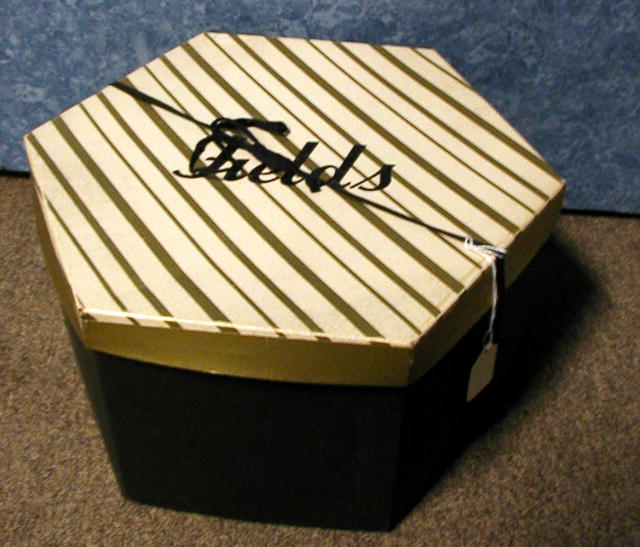 Hat Box --Fields - All Original
