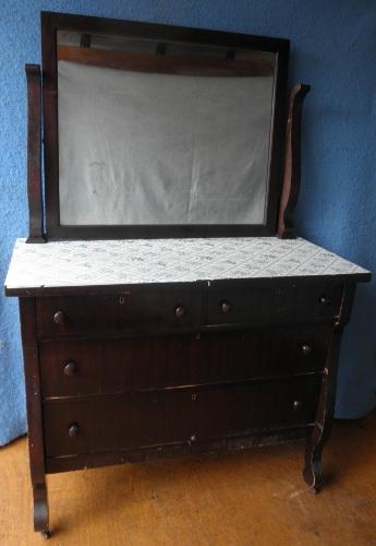 Empire Dresser with Mirror