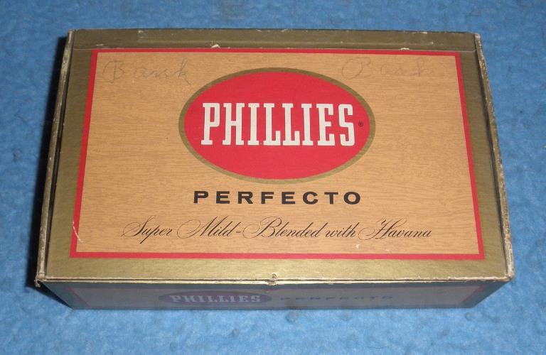 Phillies Perfecto Wooden Box