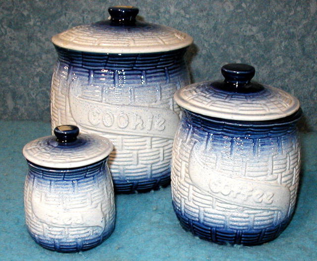 Canister (3) Piece Set(Cookie/Coffee/Tea)