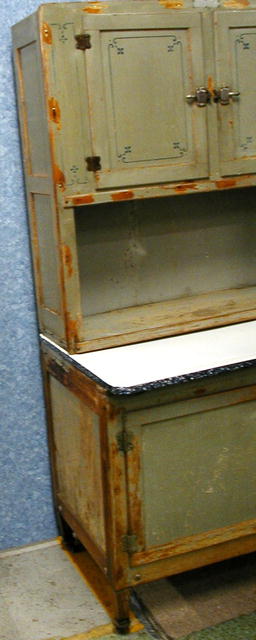 Antique Hoosier Cabinet - Original Finish