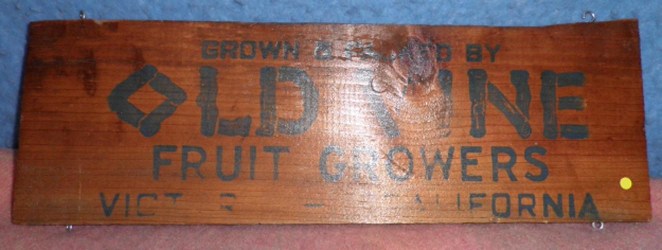Box End - Old Vine Fruit Growers