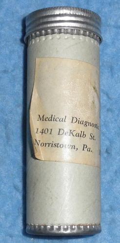 Diagnostic Center Tube