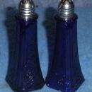 Salt and Pepper Shakers - Bristol Blue