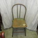 B3726 Vintage/Antique Rounded Back Chair